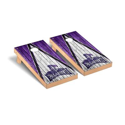 Furman Paladins Triangle Cornhole Board Set