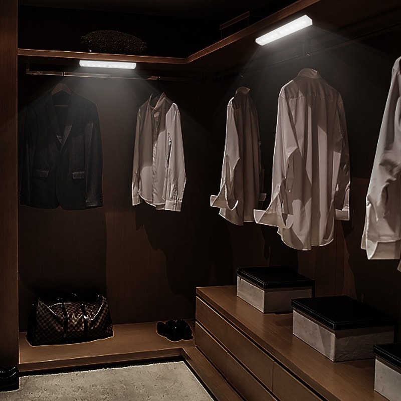 Battery motion light for closet online