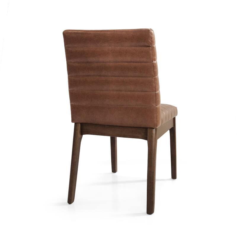 Lancer Channel Stitch Dining Chairs (Set of 4) by Christopher Knight Home