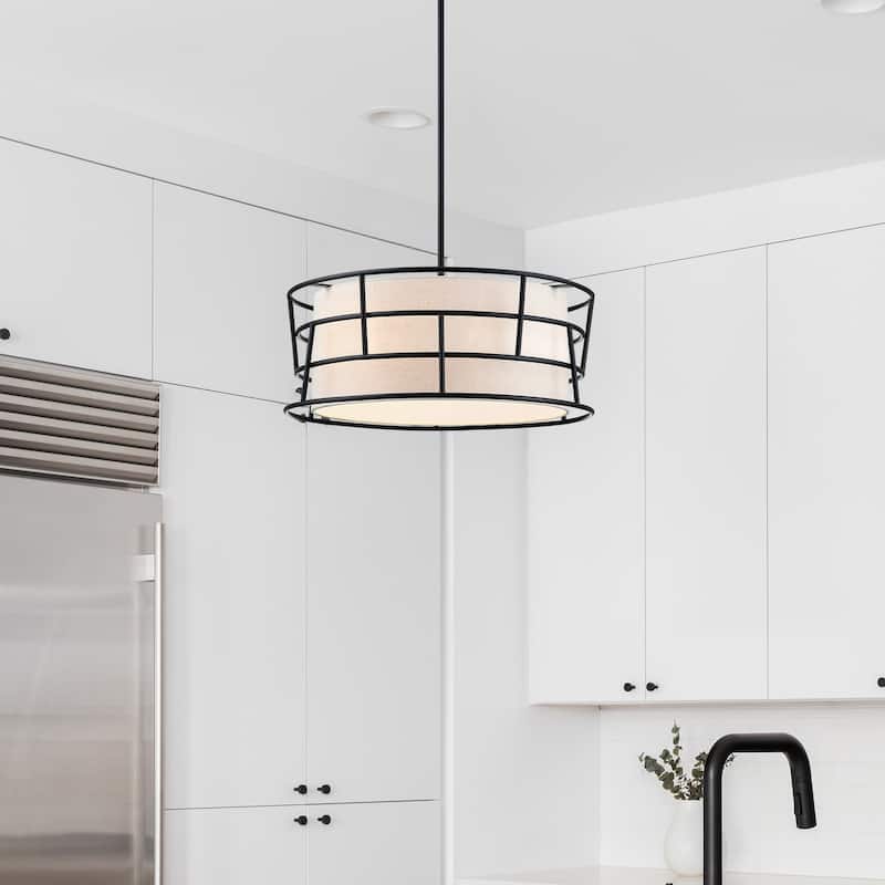 Designers Fountain D344M-22P Aria Falls 3 Light 22" Wide Pendant