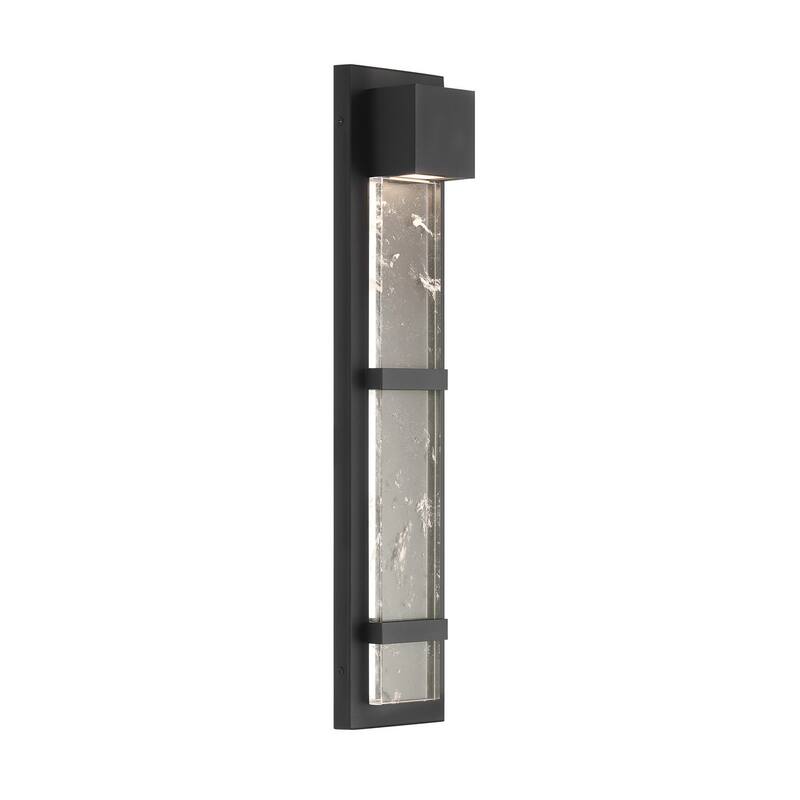 The Great Outdoors 77301-L Sol 24" Tall ADA LED Outdoor Wall Sconce