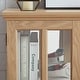 preview thumbnail 43 of 106, GDFStudio - Traditional Storage Curio Cabinet with Tempered Glass Doors and Lighted Display