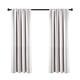 Lush Decor Farmhouse Stripe Yarn Dyed Cotton Window Curtain Panel Pair