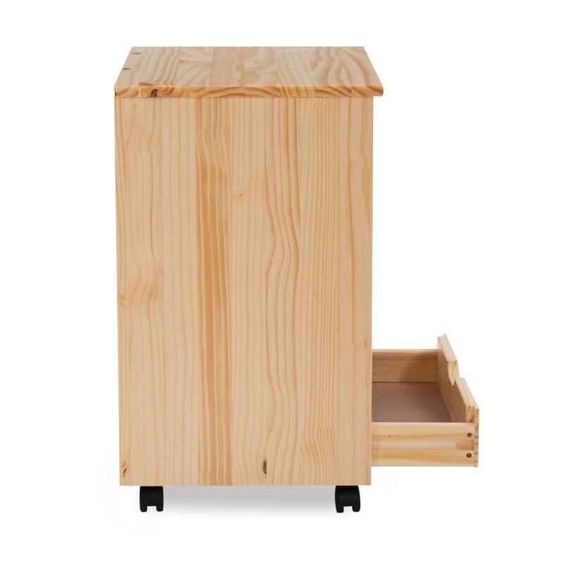 Bridgton 6-drawer Wide Rolling Storage Chest Cart