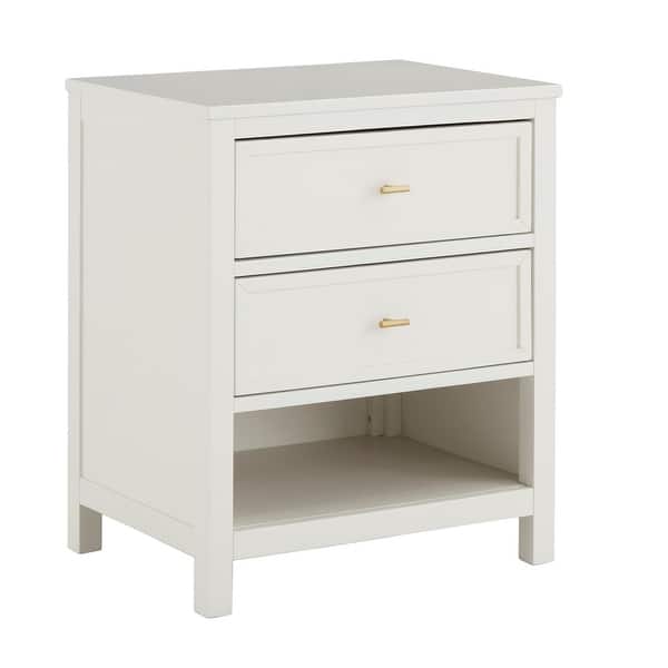 Shop Lydia 2 Drawer Nightstand By Inspire Q Modern Overstock 31198572
