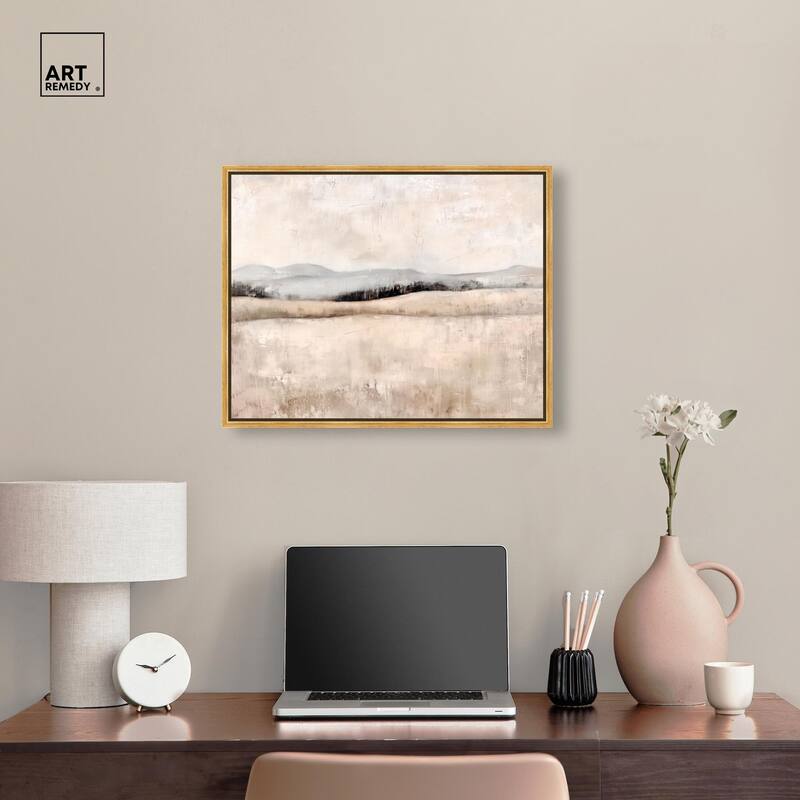 Distant Hills I Canvas by Art Remedy