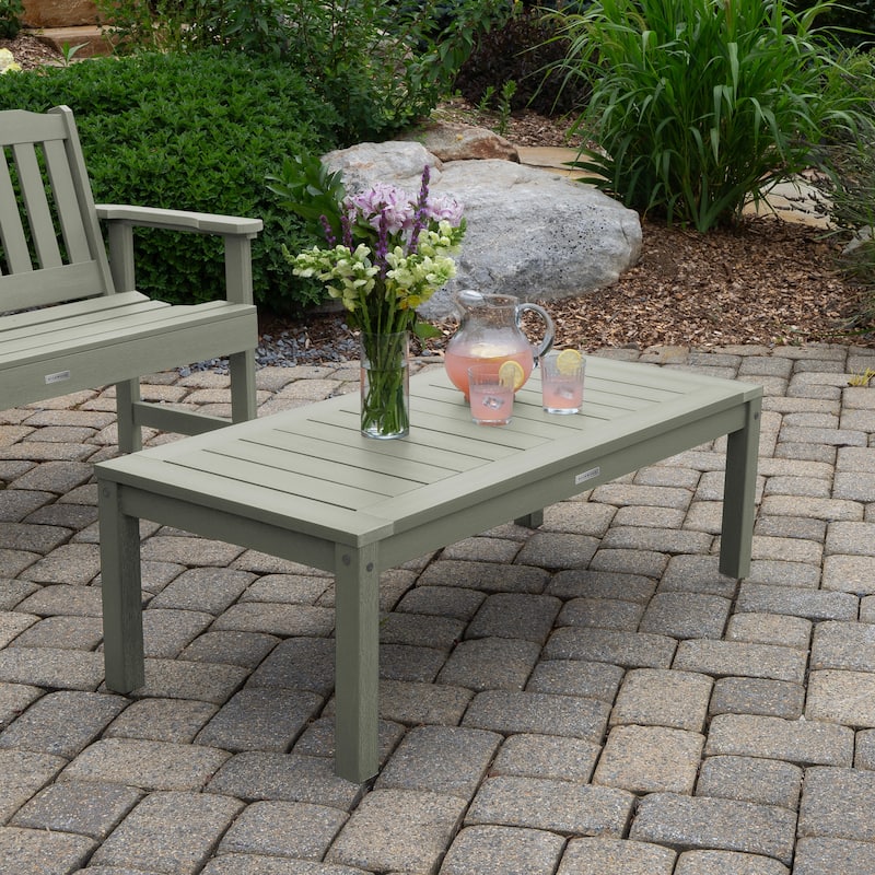 HIGHWOOD Eco-Friendly Adirondack Rectangular Coffee Table