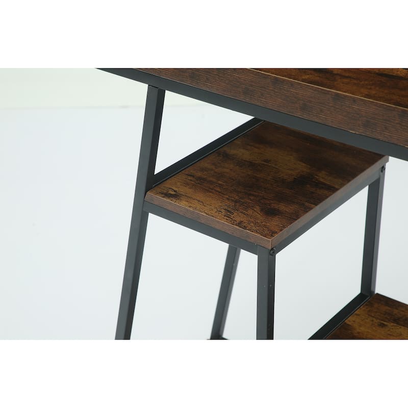 TV Stand for Televisions up to 80 Inches with Storage Shelves