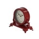 preview thumbnail 15 of 24, Black Metal Scroll Decorative Clock (Set of 2) - 7 x 3 x 7