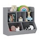 preview thumbnail 22 of 26, UTEX Toy Storage Organizer with Bookcase for Books,Toys 5-Grey