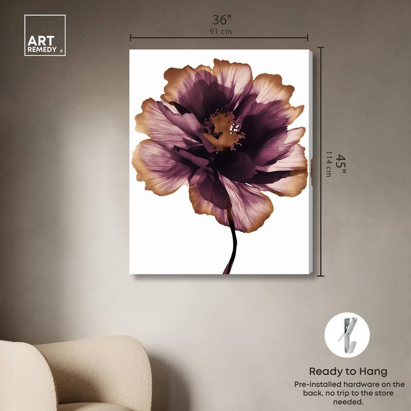 Lilac Blooming II Canvas by Art Remedy, Gallery Wrapped