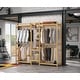 preview thumbnail 28 of 65, Bamboo Closet System Clothes Rack, Large Freestanding Garment Rack Clothing Rack for Hanging Clothes