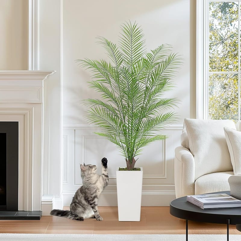 Faux Areca Palm Plants for Indoor Home Decor