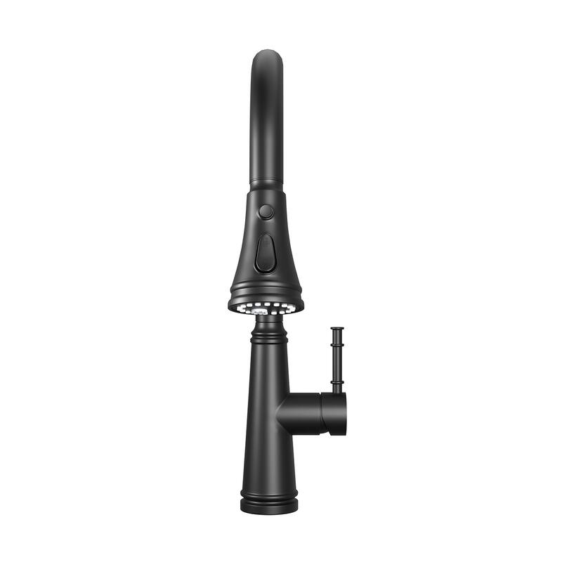 Single Lever Kitchen Sink Faucets with Pullout Sprayer