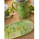 preview thumbnail 7 of 5, Euro Ceramica Primavera Handpainted Stoneware Pitcher - 50 oz