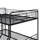 preview thumbnail 18 of 22, Merax Full XL Over Queen Metal Bunk Bed