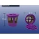 preview thumbnail 6 of 7, Value Bundle for KEURIG Coffee Makers - (12) Water Filters (1) Single Serve Filter (1) Reusable Carafe Filter (1) Coffee Scoop