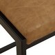 preview thumbnail 6 of 4, Solid Framed Counter Stool - 25.75" - Black and Brown