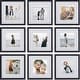 preview thumbnail 19 of 39, Sheffield Home 9 Piece Gallery Wall Frame Set, Black