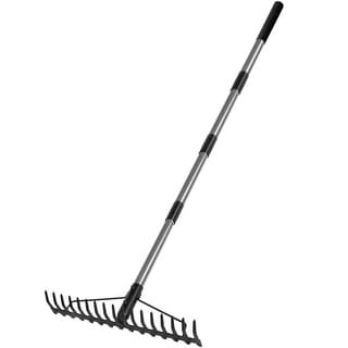 Walensee 5.4FT Bow Rake Heavy Duty Garden Rake with Stainless Steel ...