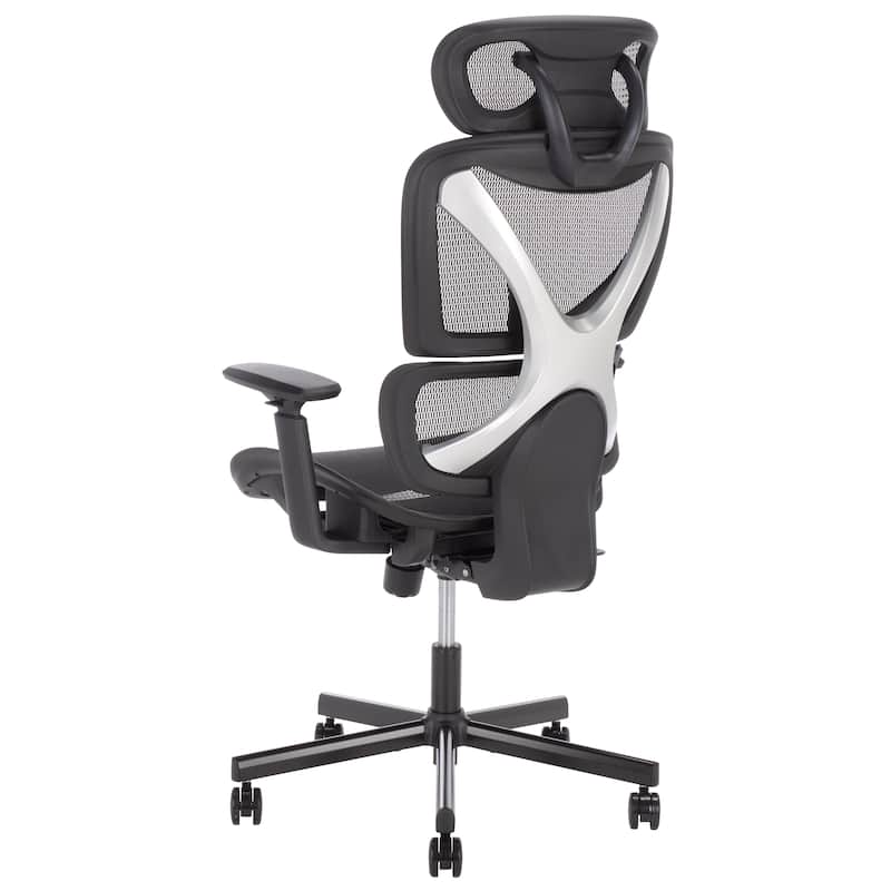 SEI Furniture Joanna Adjustable Desk Chair - 27"W x 28"D x 47"H