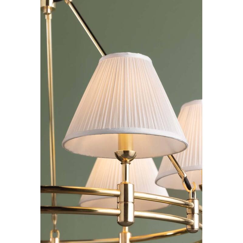 Hudson Valley Lighting MDS1800 Howard 6 Light 33" Wide Chandelier with