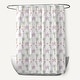 preview thumbnail 4 of 10, Christmas Beach Pattern Shower Curtain Light Pink