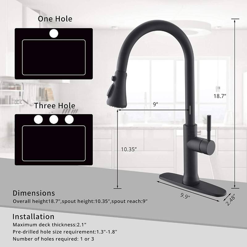 Three Functions Of Stainless Steel Touch Faucet