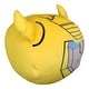 preview thumbnail 3 of 2, Hasbro Transformers Bumblebee Smile 11 Inch Round Cloud Pillow