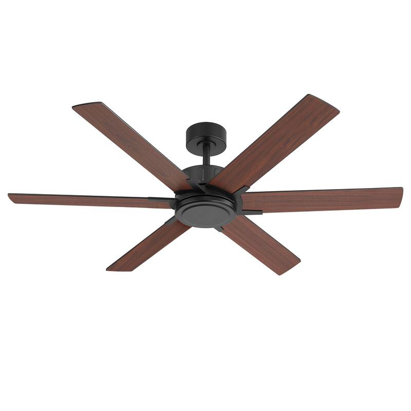 48/56/60 Inch Reversible Blade Ceiling Fan No Light with Remote Control