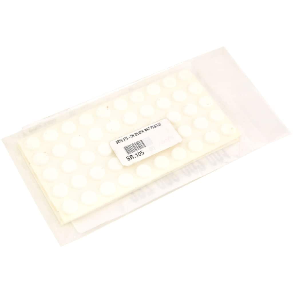 Ives Commercial Series 1/2" Diameter Rubber Door Silencer - Pack of