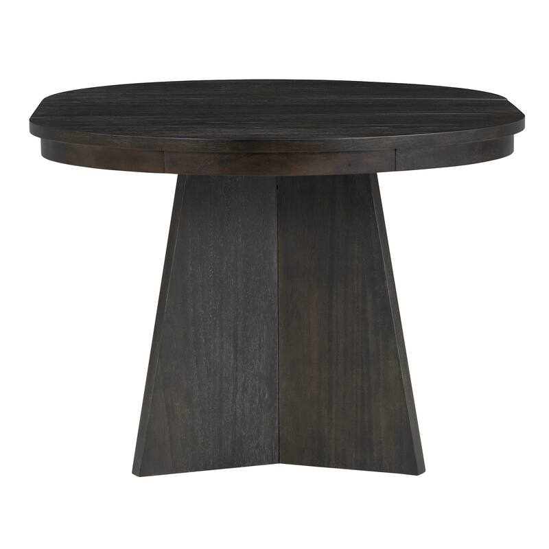 Extendable Dining Table with 16-inch Leaf