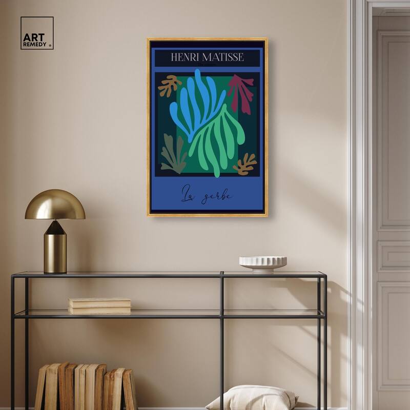 The Cutouts Canvas by Art Remedy