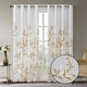 preview thumbnail 26 of 28, Madison Park Vera Burnout Printed Curtain Panel Single