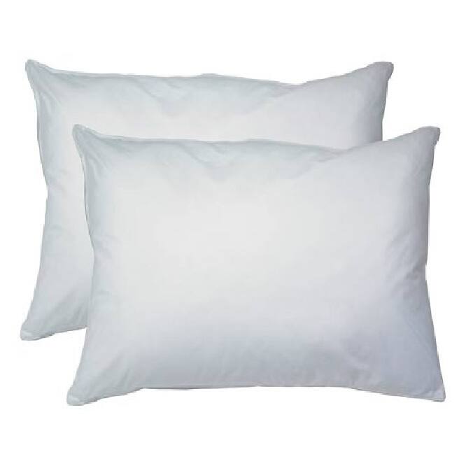 2-Pack Hypoallergenic Down-Alternative, Bed Pillows - Standard - Set of 2