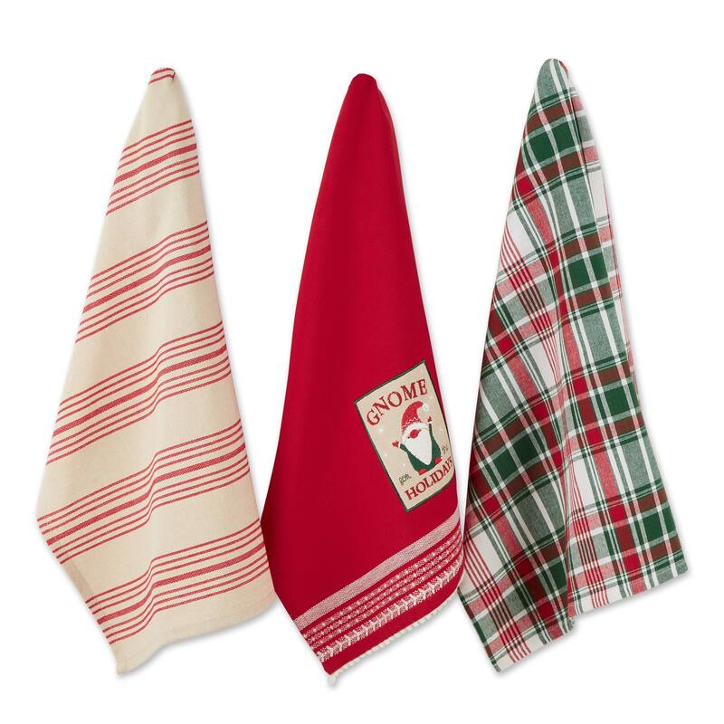 DII Asst Holiday Dishtowel (Set of 3)