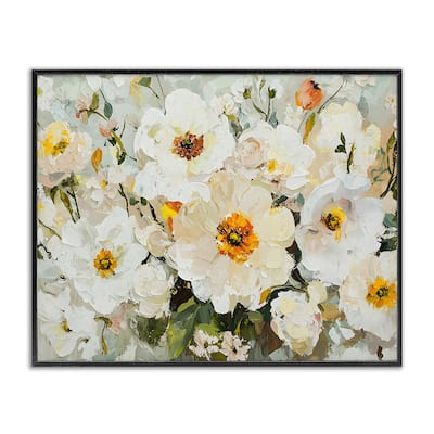 Stupell Porcelain Flowers Bundle Framed Giclee Art Design By Franklyn Gregory