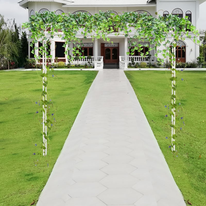 Metal Garden Arch Wedding Arch Stand Plant Climbing Arbor