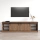 preview thumbnail 10 of 18, Meble Furniture Granero 04 TV Stand (79"W x 22"H) for up to 85" TVs - 78"W x 22"H