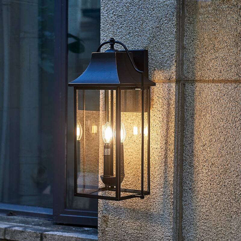 Outdoor 21x10 inch 3 lights ourdoor wall sconce - 21.5 INCH