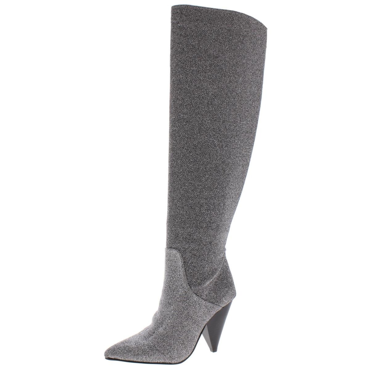 pointed toe knee high boots