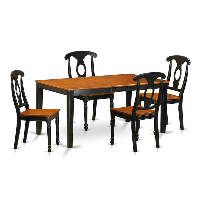 Coastal Craftsman Dining Set - Table & Chairs for Kitchen or Dining Room