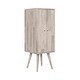 preview thumbnail 8 of 48, Carson Carrington Shorewood 3-Piece Mid Century Modern Wood Vertical Chests and TV Stand