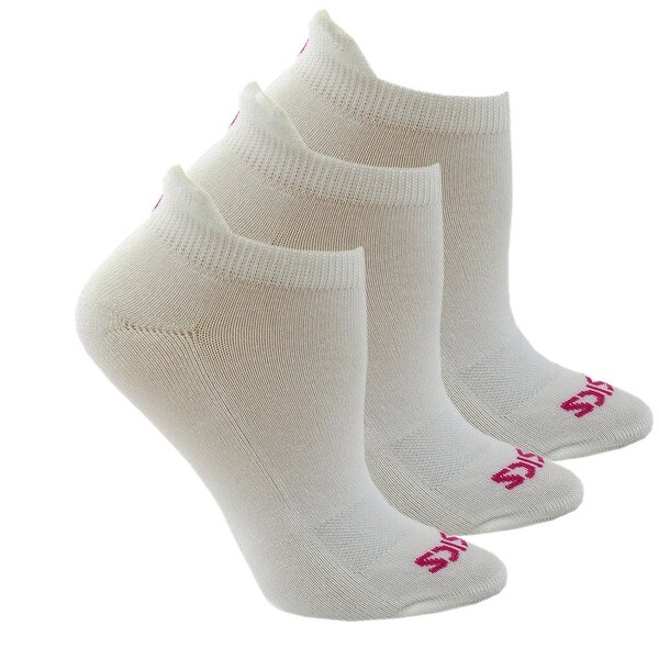 asics cushion low cut socks