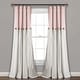 preview thumbnail 75 of 152, Lush Decor Linen Button Single Panel Window Curtain