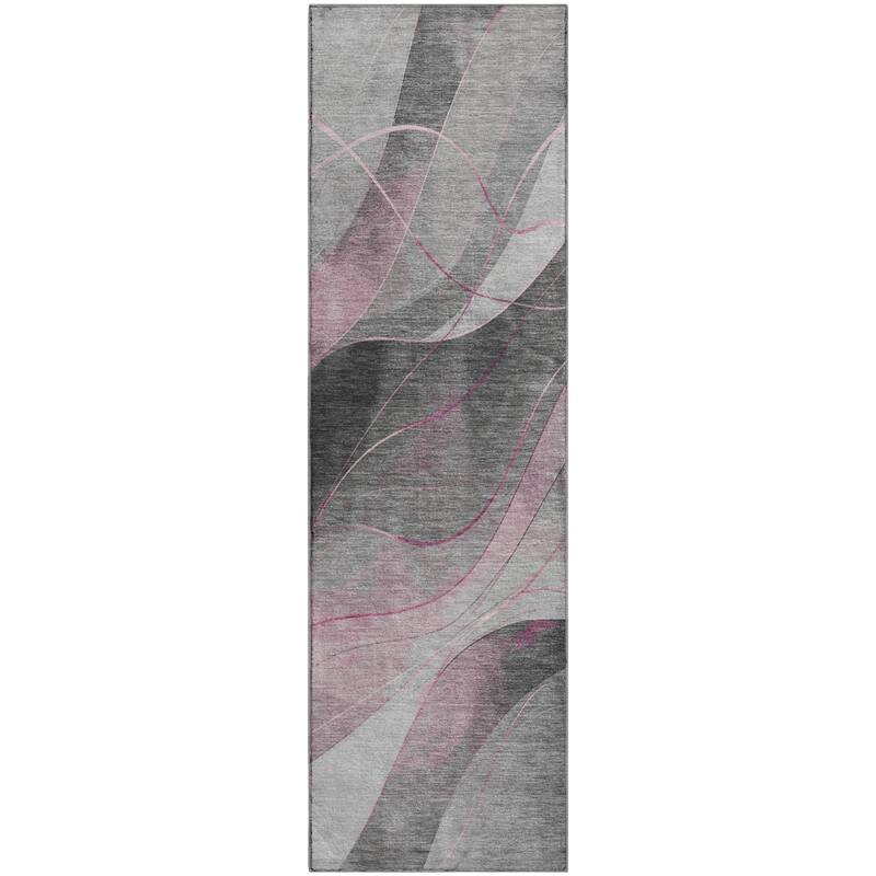 Premium Washable Super Soft Modern Waves Mayfield Rug