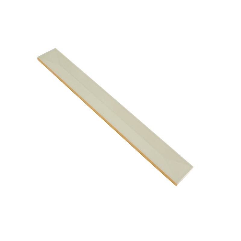 Apollo tile 2" x 16" Horizonte Glossy Soft Mint Green Ceramic Tile (10.76 sq ft/case) - 50 Pack