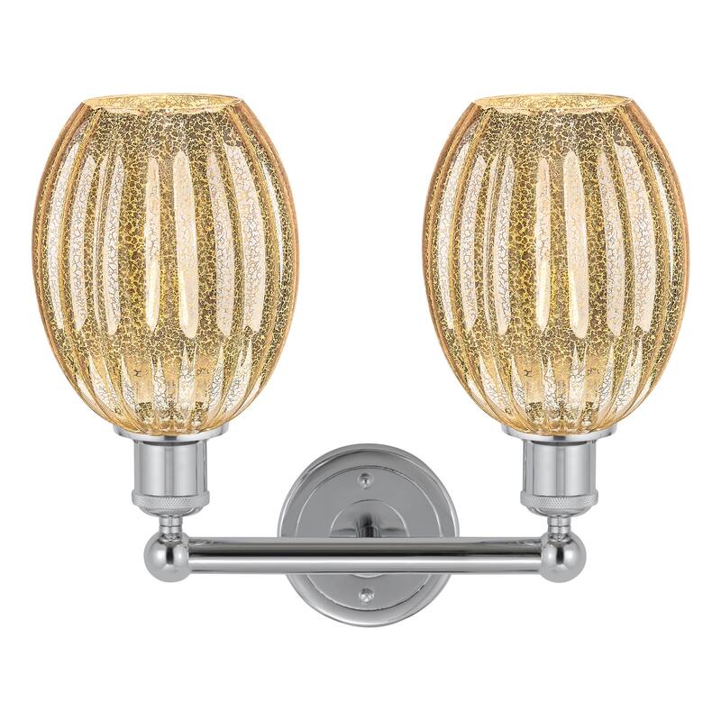 Innovations Lighting Endless Possibilities Edison - Preston - 2 Light 15" Bulb Shade Bath Vanity Light