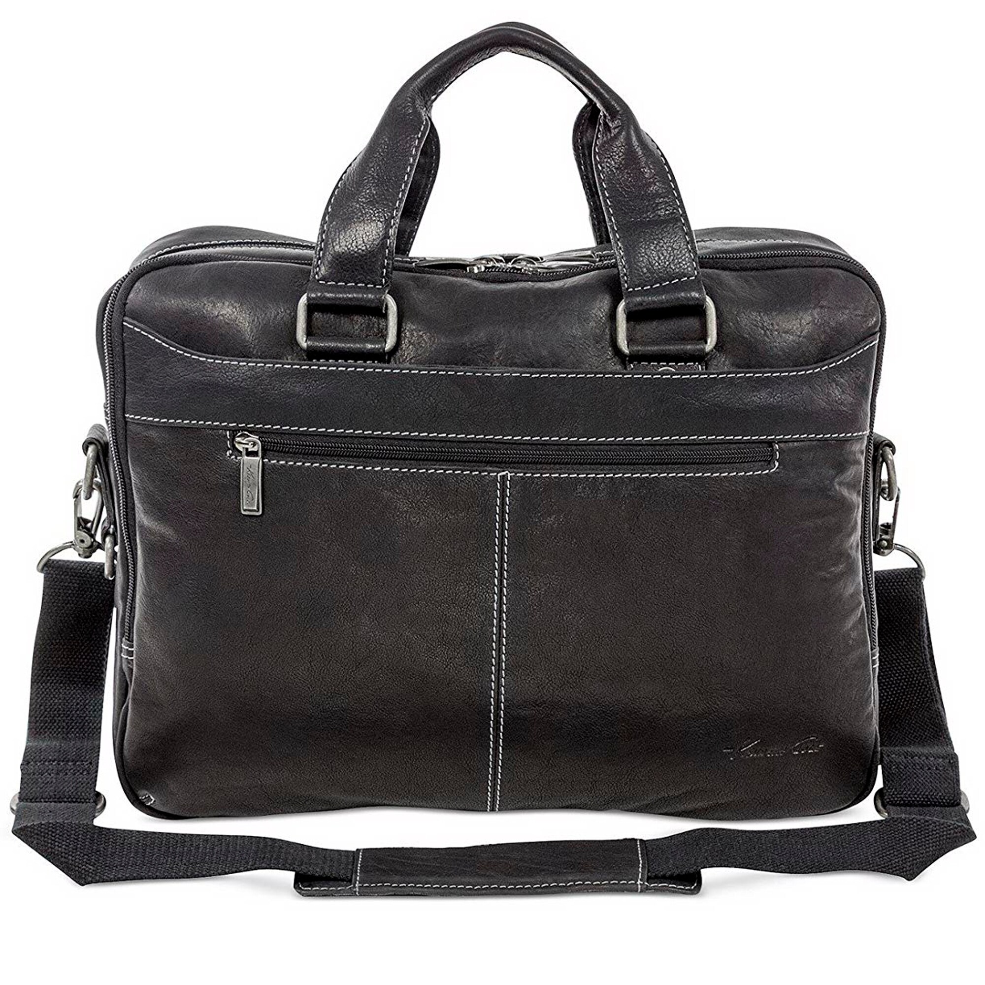 leather briefcase 15 laptop