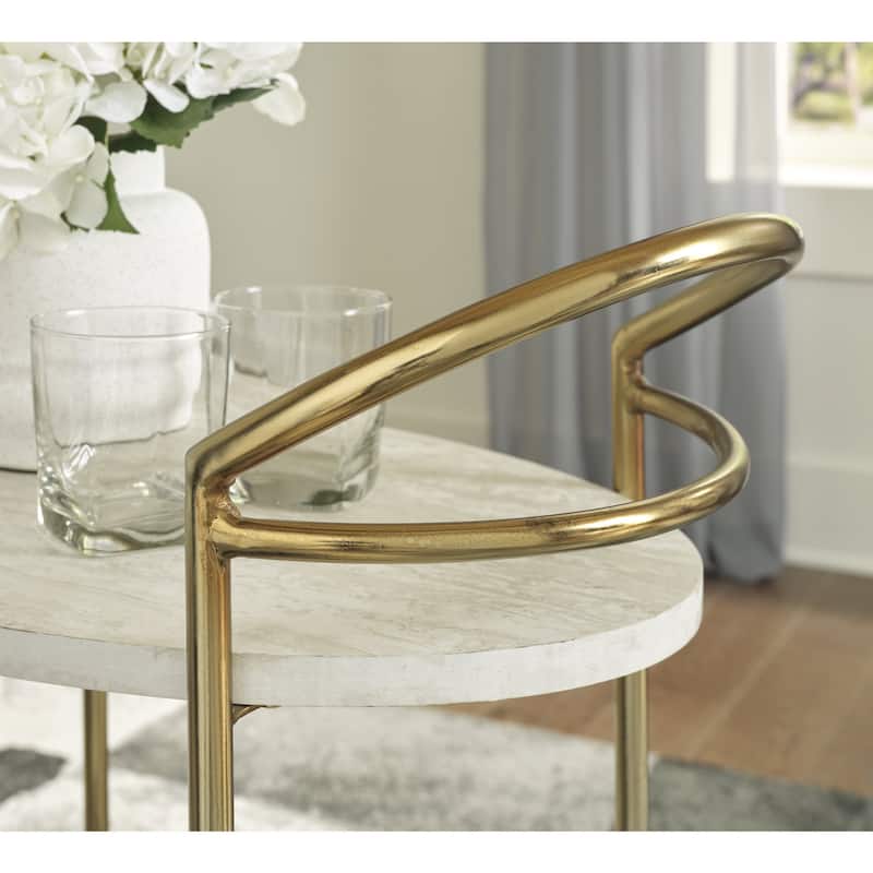 Tarica Bar Cart - 23"W x 15"D x 26"H